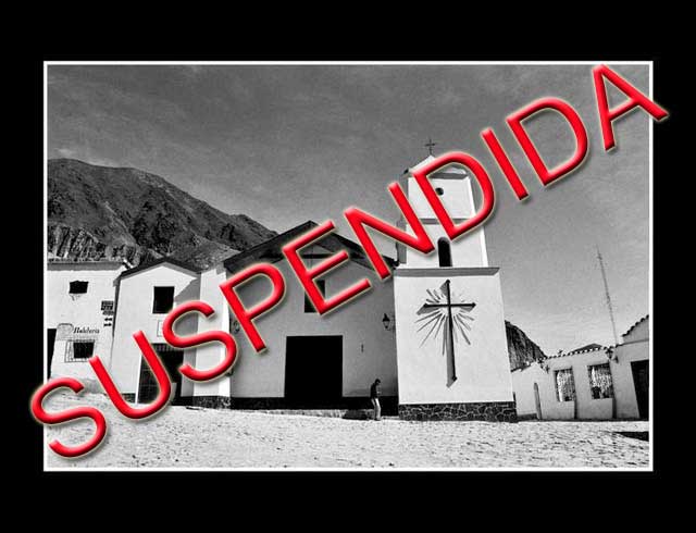 suspendida